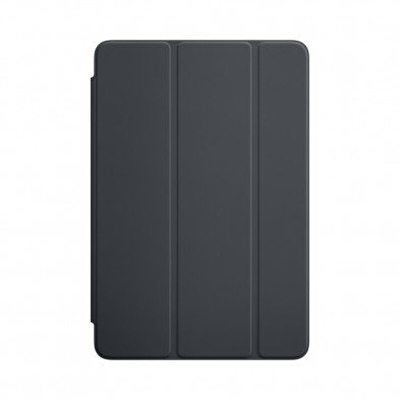 Apple Smart Cover iPad mini 4 Kılıf ve Standı (Kömür Grisi)