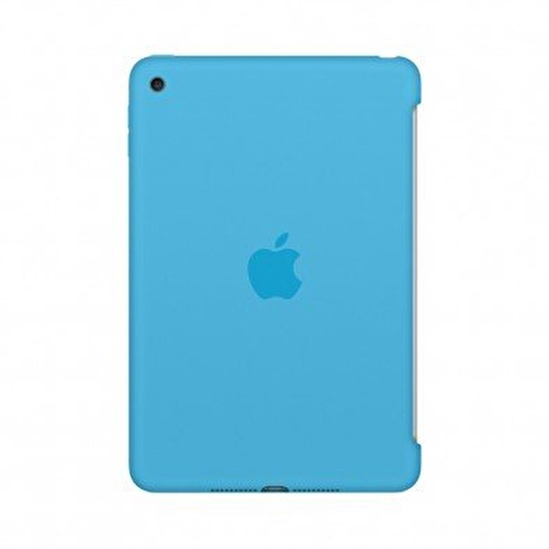 Apple Silikon Case iPad mini 4 Kılıfı (Mavi)