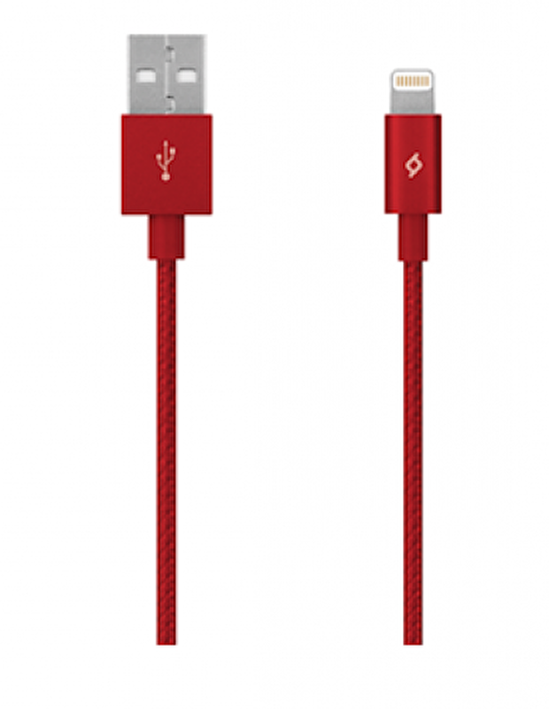 Ttec AlumiCable MFI Lightning iPhone/iPad/iPod Şarj Kablosu (Kırmızı) 8694470640389