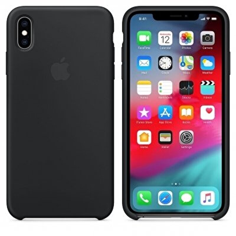 Apple iPhone XS Max Silikon Kılıf - Siyah MRWE2ZM/A