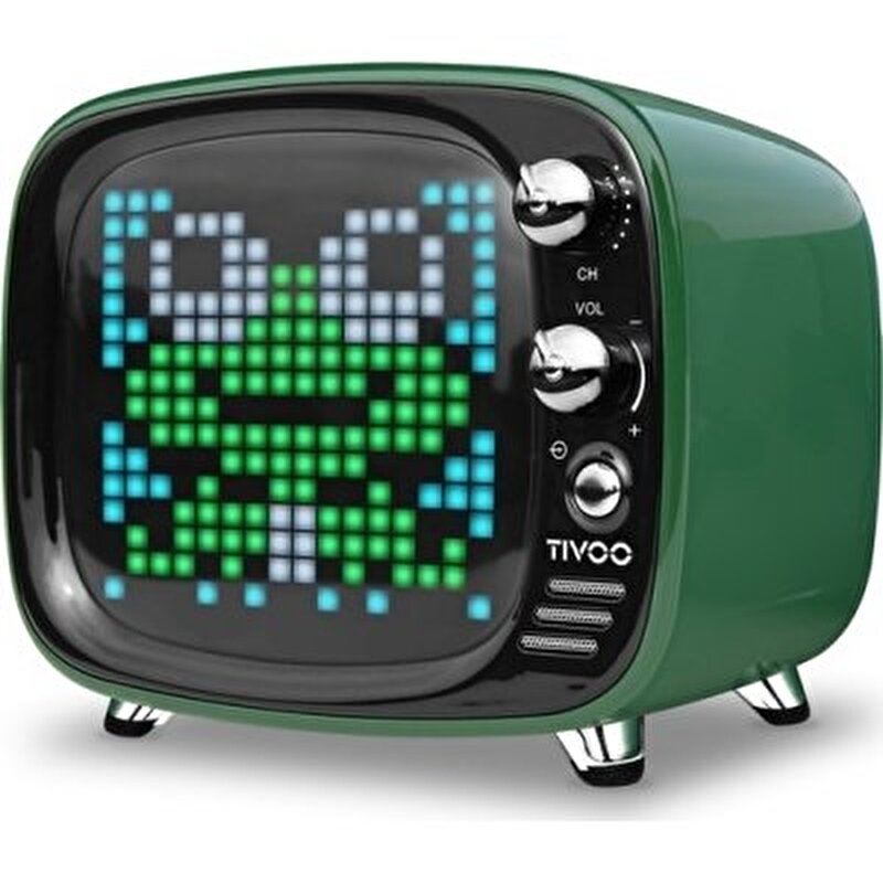 Divoom Tivoo Yeşil Pixel Art Smart Bluetooth Hoparlör