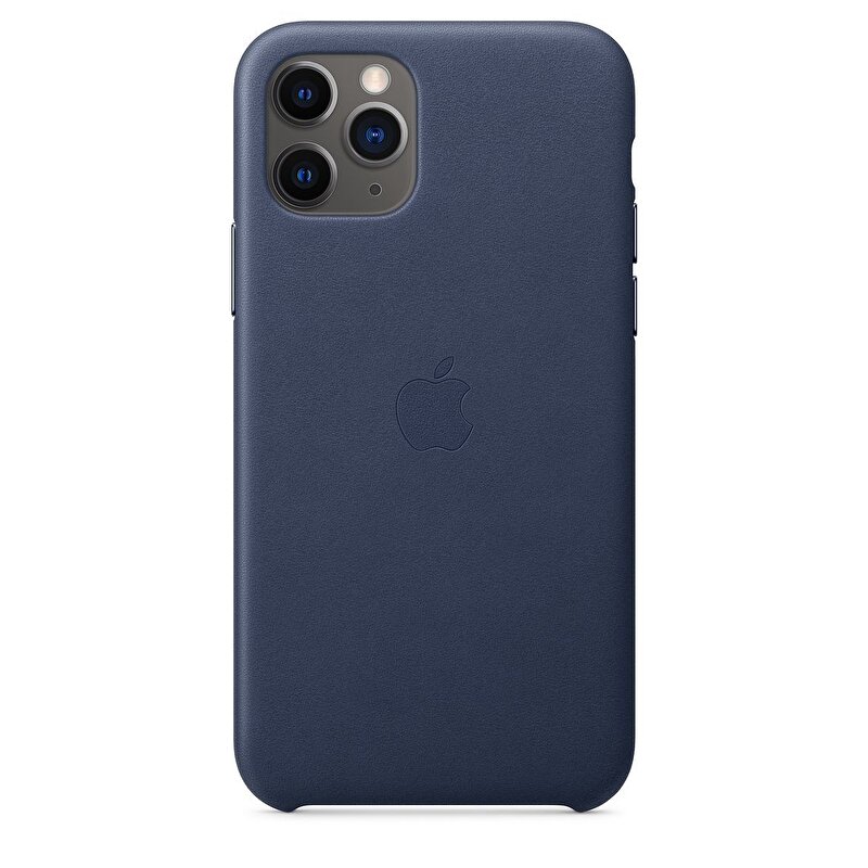 iPhone 11 Pro için Deri Kılıf - Gece Mavisi MWYG2ZM/A