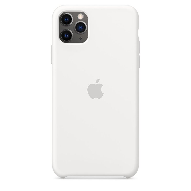 iPhone 11 Pro Max için Silikon Kılıf - Beyaz