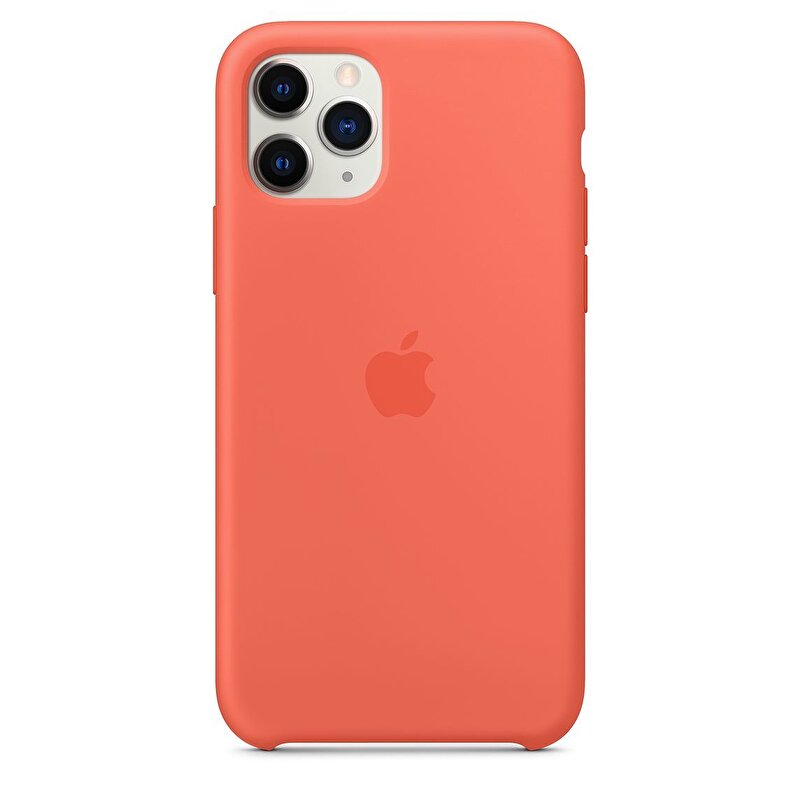 iPhone 11 Pro için Silikon Kılıf - Mandalina (Turuncu) MWYQ2ZM/A