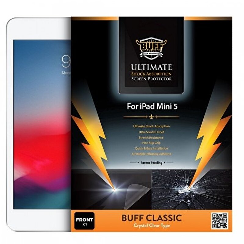 Buff iPad Mini 5 Darbe Emici Ekran Koruyucu Film 6959633504703