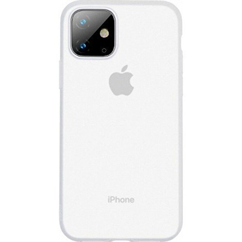 Baseus Jelly iPhone 11 Ultra İnce Kılıf Mat Şeffaf