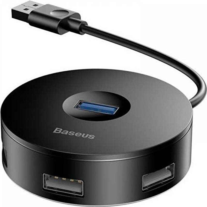 Baseus Round Box Serisi 1 USB 3.0 3 USB 2.0 Çıkışlı Yüksek Hızlı Hub Adaptör