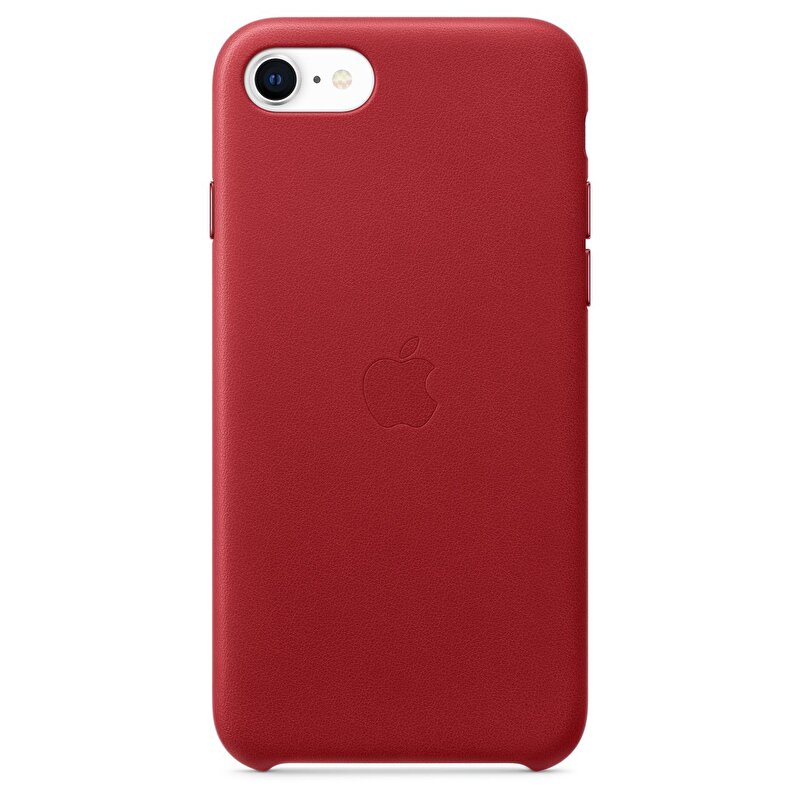 iPhone SE için Deri Kılıf - (PRODUCT)RED