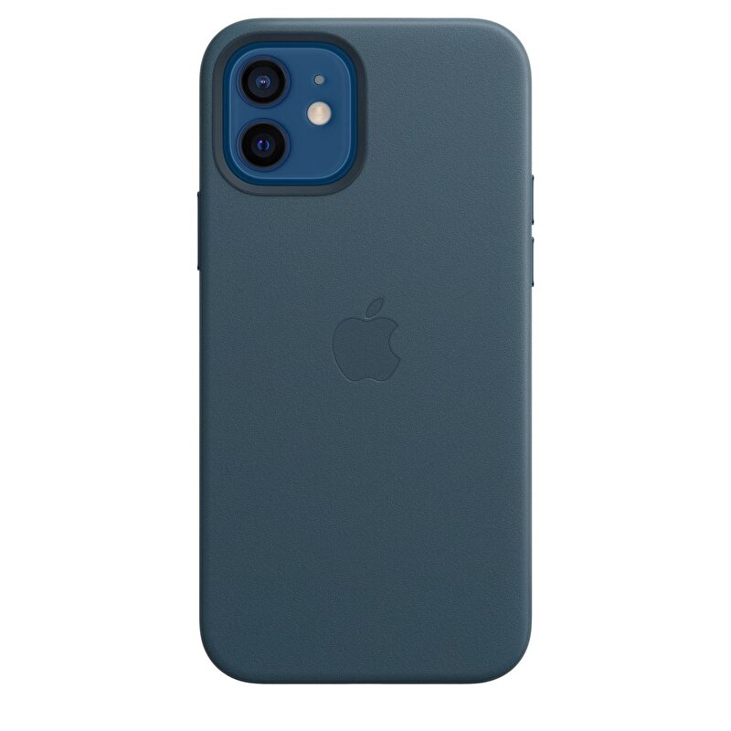 iPhone 12 | 12 Pro için MagSafe özellikli Deri Kılıf - Baltık Mavisi MHKE3ZM/A