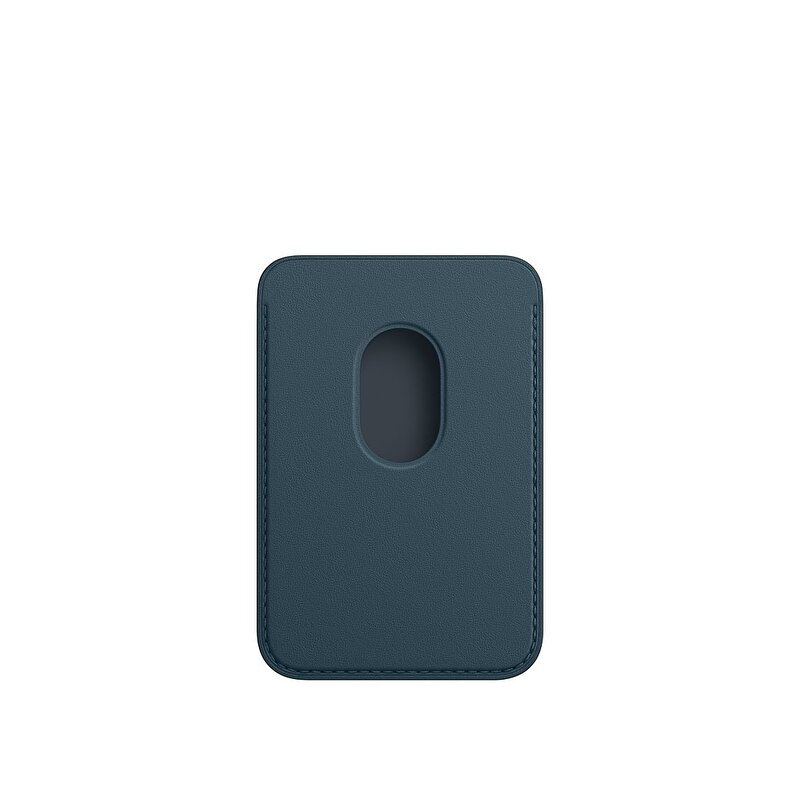 iPhone için MagSafe özellikli Deri Cüzdan - Baltık Mavisi MHLQ3ZM/A