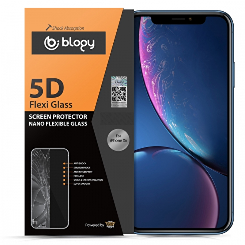 Blogy iPhone 11 / XR Flexi 5D Ekran Koruyucu 6959633503478