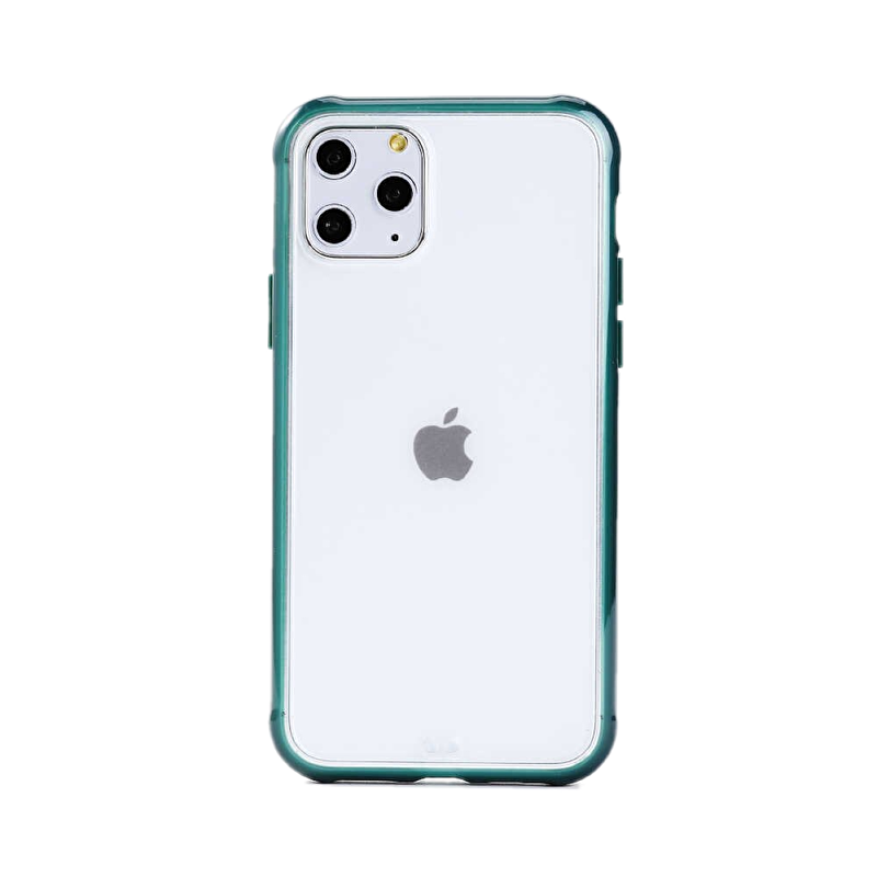 Piili iPhone 12 Pro Max Mat Kılıf - Yeşil 6944628926509