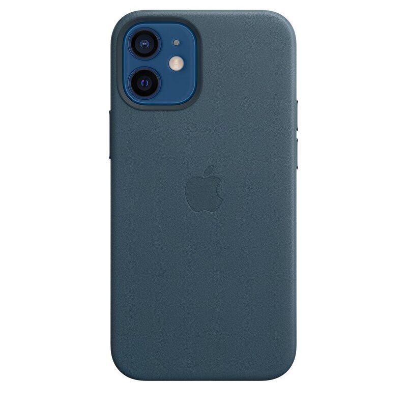 iPhone 12 mini için MagSafe özellikli Deri Kılıf - Baltık Mavisi MHK83ZM/A