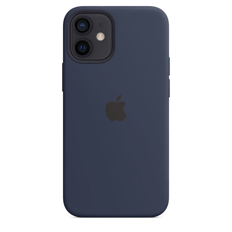 iPhone 12 mini için MagSafe özellikli Silikon Kılıf - Koyu Lacivert MHKU3ZM/A