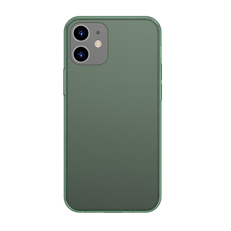 Baseus Frosted iPhone 12/12 Pro Kılıf - Yeşil