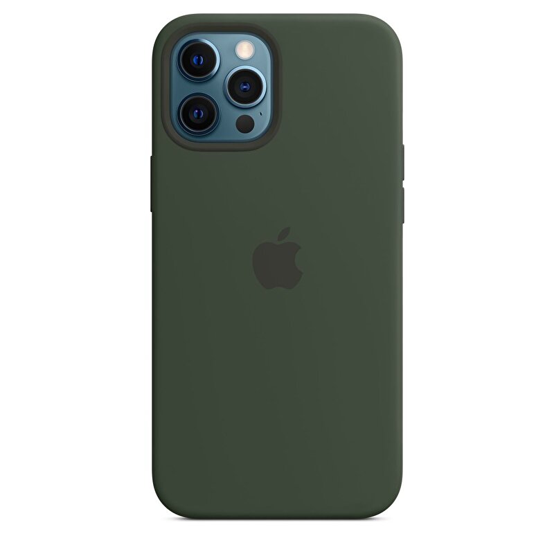 iPhone 12 Pro Max için MagSafe özellikli Silikon Kılıf - Kıbrıs Yeşili MHLC3ZM/A