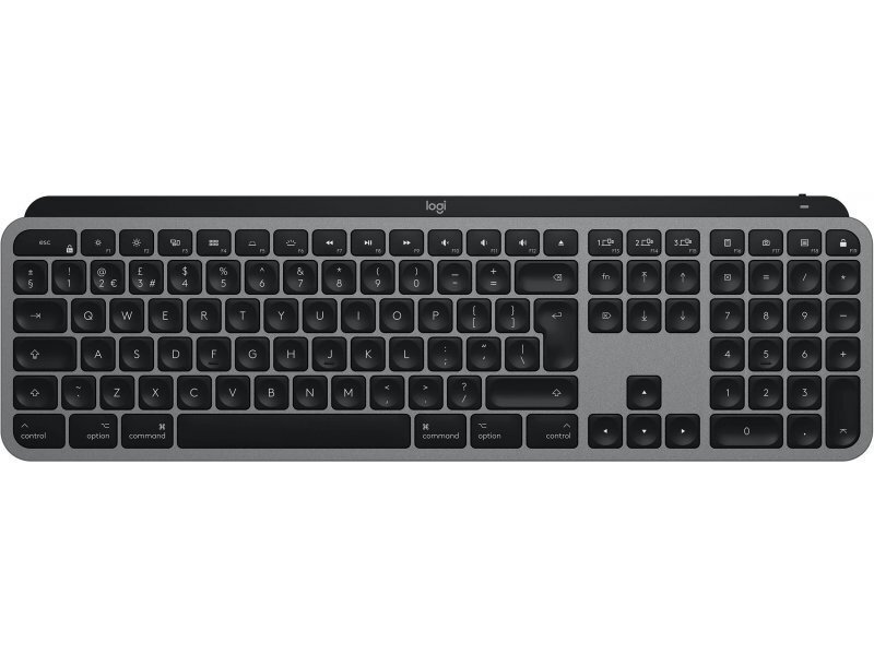 Logitech MX Keys Klavye İngilizce - Mac  5099206090446