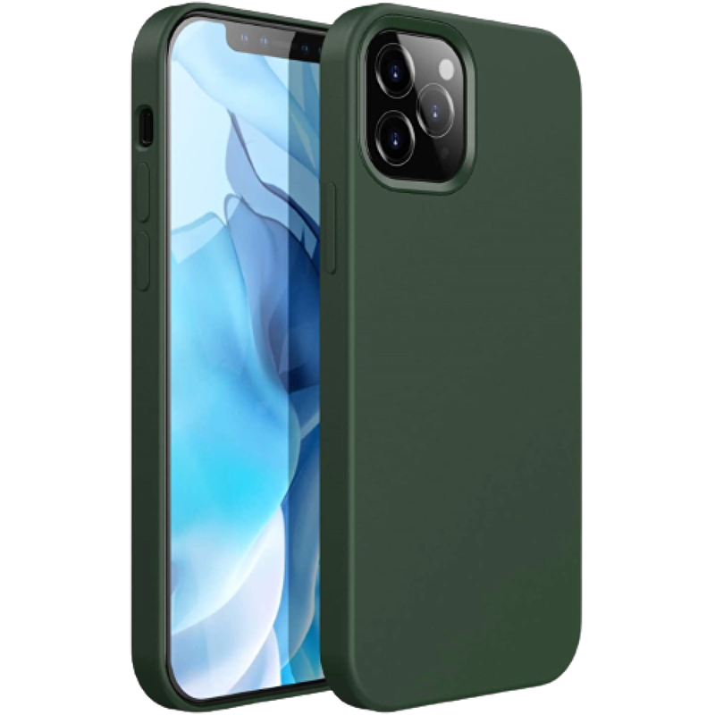 Piili iPhone 12 / 12 Pro Yeşil Lansman Kılıf 6944628919488