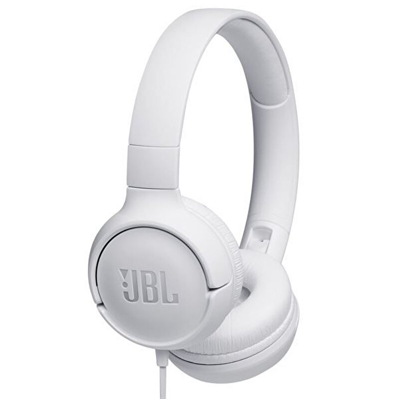 JBL Tune Kulaküstü Kablolu Kulaklık Beyaz 6925281939938