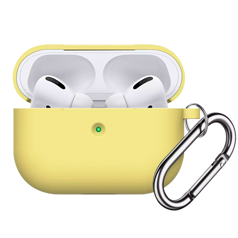 Piili  AirPods Pro Lansman Kılıf - Sarı 6944629132756
