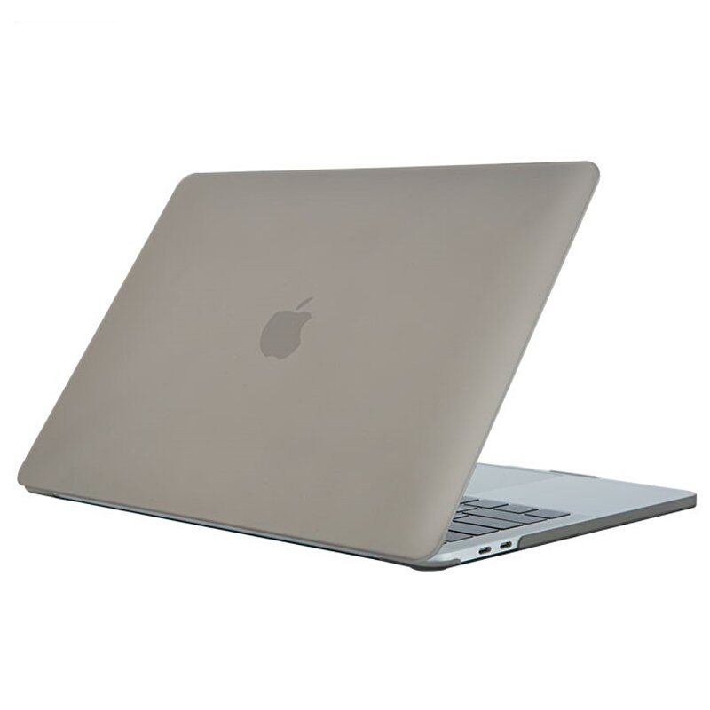 Piili MacBook Pro 14 Hardshell Mat Kapak - Gri 6944629135139