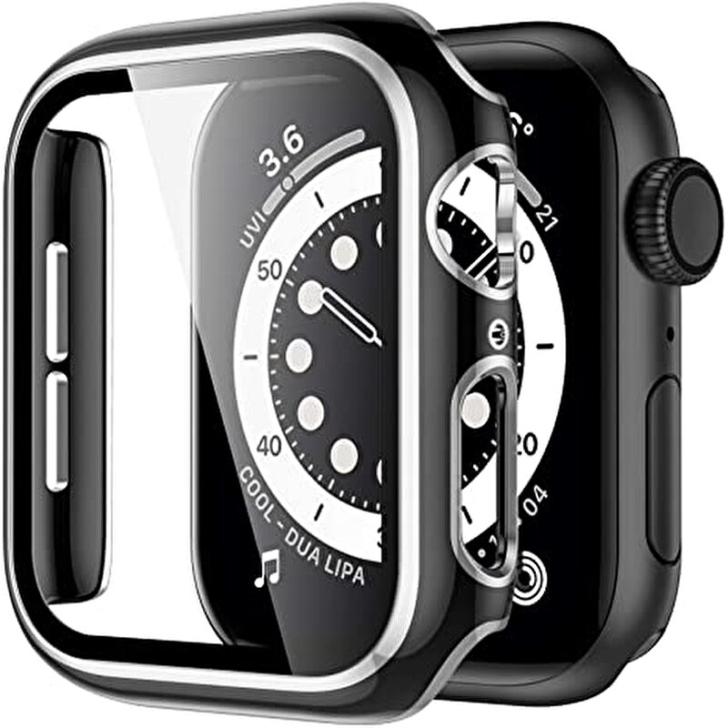 Piili Apple Watch 44mm Mix Kılıf - Gri