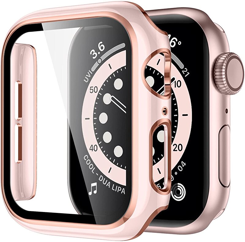 Piili Apple Watch 42mm Mix Kılıf - Pembe 6944629140218
