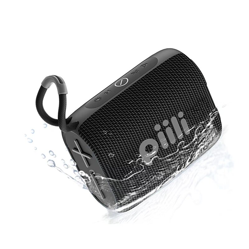 Piili Pool Bluetooth Hoparlör - Siyah 6944629143813