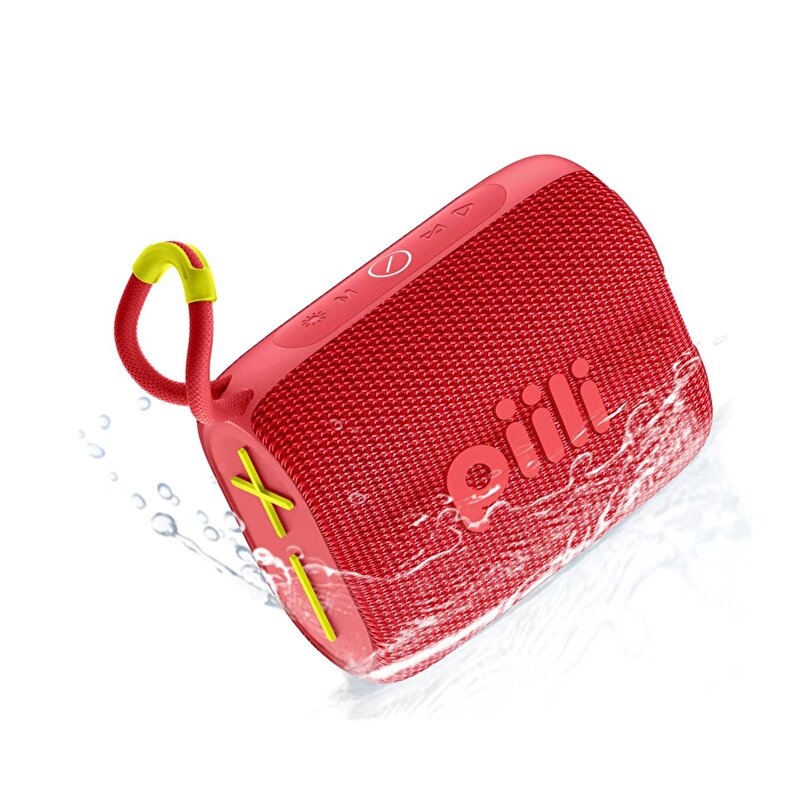 Piili Pool Bluetooth Hoparlör - Kırmızı 6944629143837
