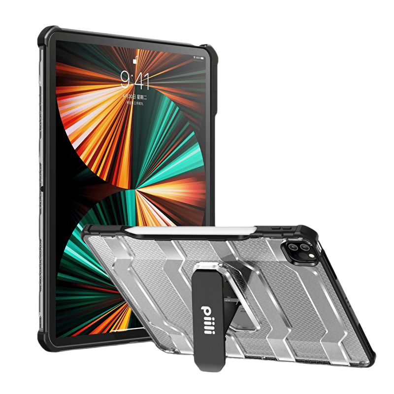 Piili iPad 10.Nesil 10.9 Armor Kılıf - Siyah 6944629152594