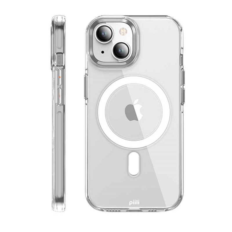 Piili iPhone 15 MagSafe Crystal Kılıf - Şeffaf 6944629161671