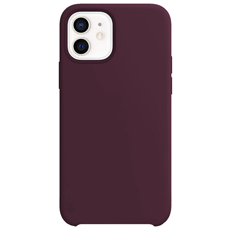 Buff iPhone 12/12 Pro Rubber Fit Kılıf - Mor 6959633412688