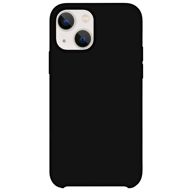 Buff iPhone 13 Mini Rubber Fit Kılıf - Siyah 8682750457451