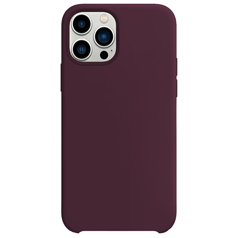 Buff iPhone 13 Pro Max Rubber Fit Kılıf - Mor 8682750457666