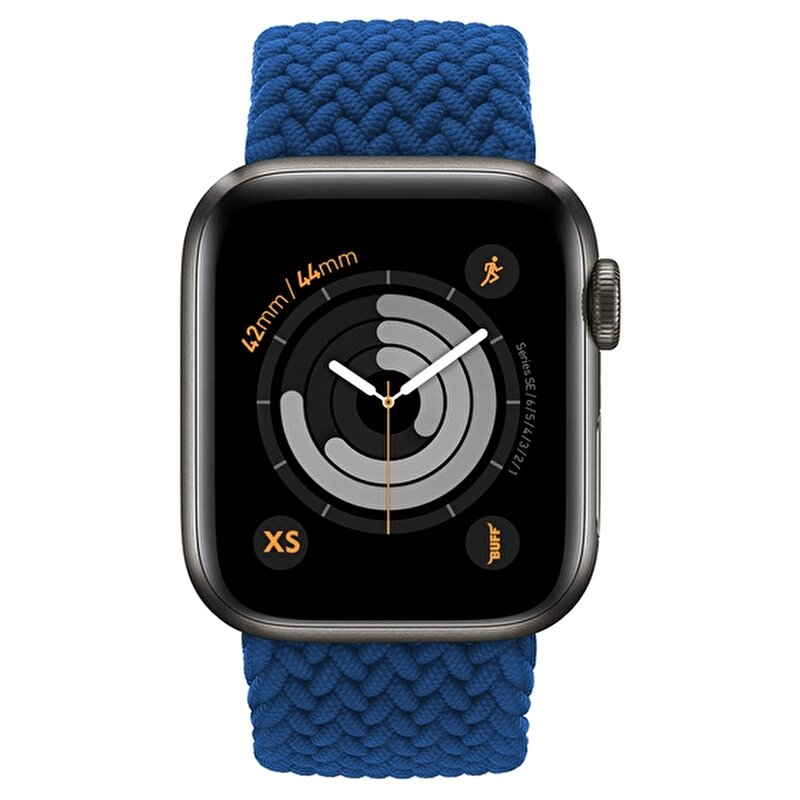 Buff Apple Watch Bands Braided 42/44 XS - Mavi 8682750457949