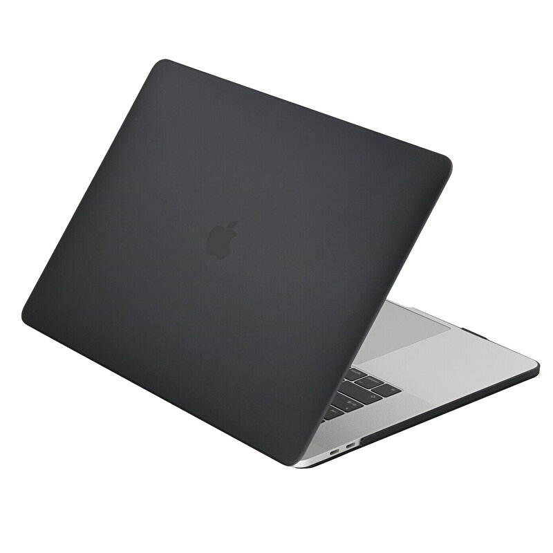 Blogy MacBook Pro 13 İnç Crystal Kılıf - Siyah 8683548211194