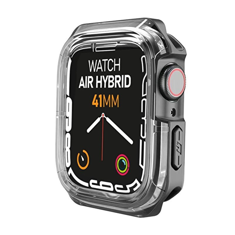 Buff Apple Watch Air Hybrid Kılıf 41mm - Siyah 8683548214386
