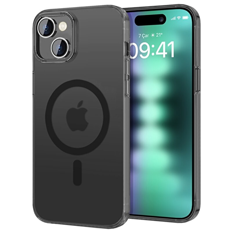 Buff iPhone 15 Plus TaoFit Kılıf - Siyah 8683548219190