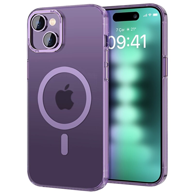 Buff iPhone 15 Plus TaoFit Kılıf - Mor 8683548219206