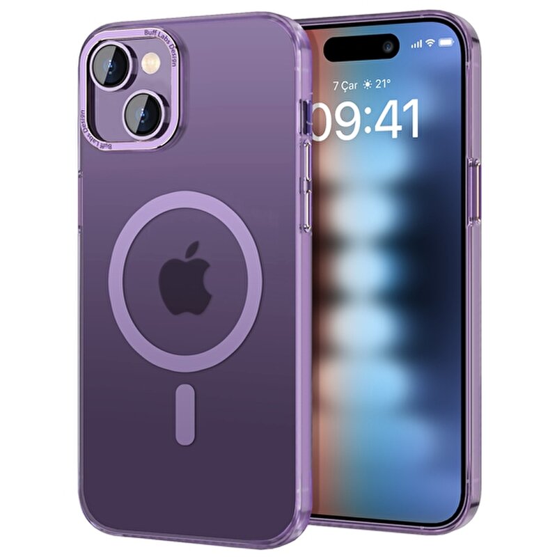 Buff iPhone 15 TaoFit Kılıf - Mor 8683548219237