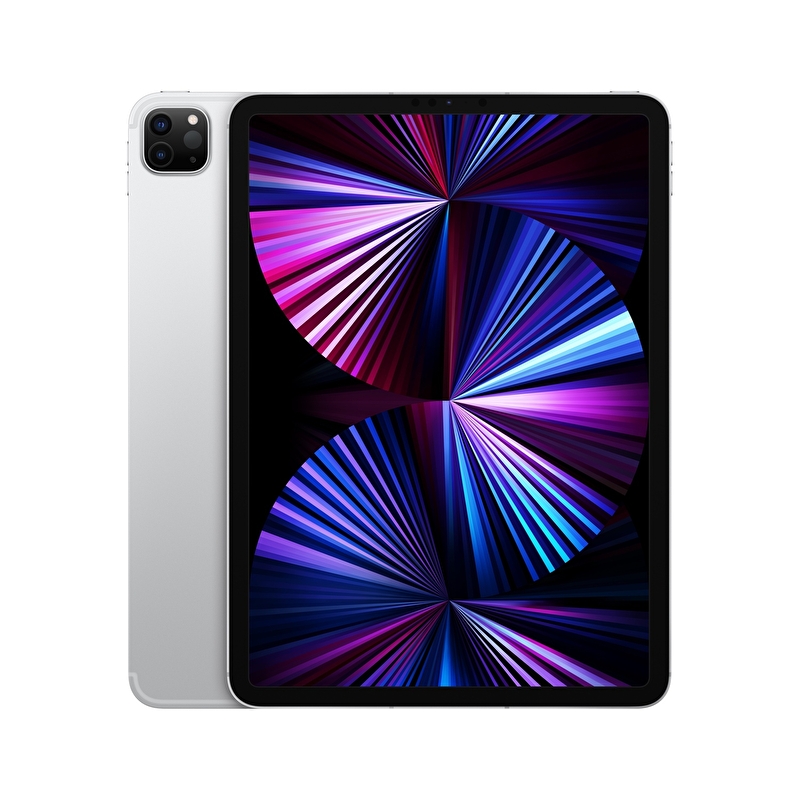 Apple 11 inç iPad Pro Wi-Fi+Cel 128GB-Gümüş 