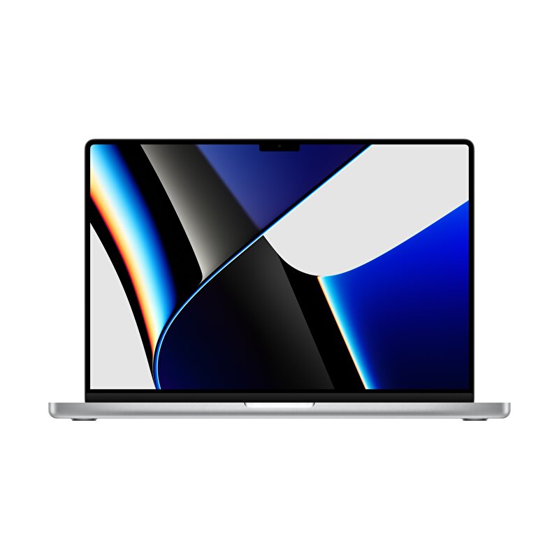 MacBook Pro 16 inç M1 Pro chip with 10-core CPU and 16-core GPU, 512GB SSD - Silver MK1E3TU/A