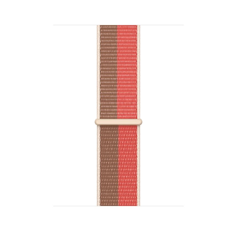Apple Watch 45mm Pink Pomelo/Tan Sport Loop ML303ZM/A