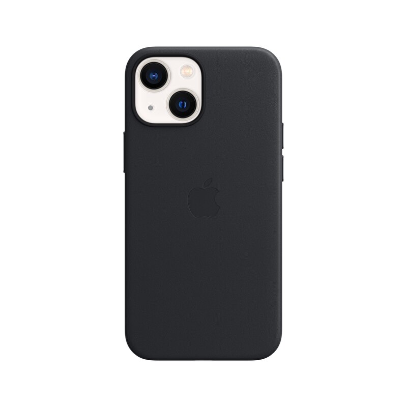 iPhone 13 mini için MagSafe özellikli Deri Kılıf - Gece Yarısı MM0M3ZM/A