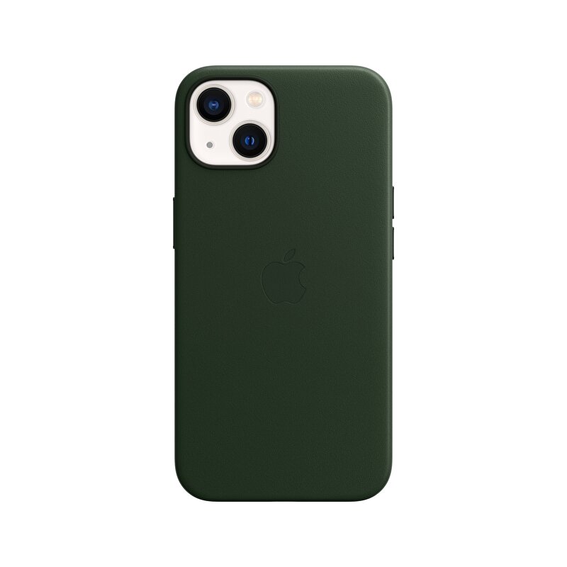 iPhone 13 için MagSafe özellikli Deri Kılıf - Sekoya Yeşili MM173ZM/A