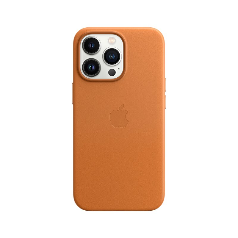 iPhone 13 Pro için MagSafe özellikli Deri Kılıf - Kızıl Kahverengi MM193ZM/A