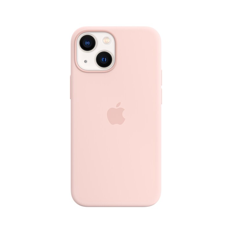 iPhone 13 mini için MagSafe özellikli Silikon Kılıf - Puslu Pembe MM203ZM/A