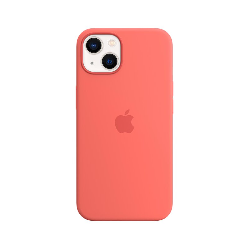 iPhone 13 için MagSafe özellikli Silikon Kılıf – Pembe Pomelo