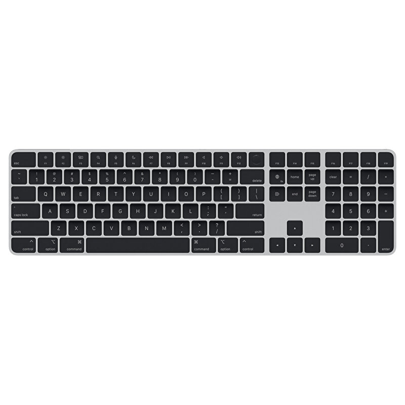 Apple Magic Keyboard with Touch ID and Numeric Keypad for Mac models with Apple silicon - Black Keys - US English MMMR3TZ/A