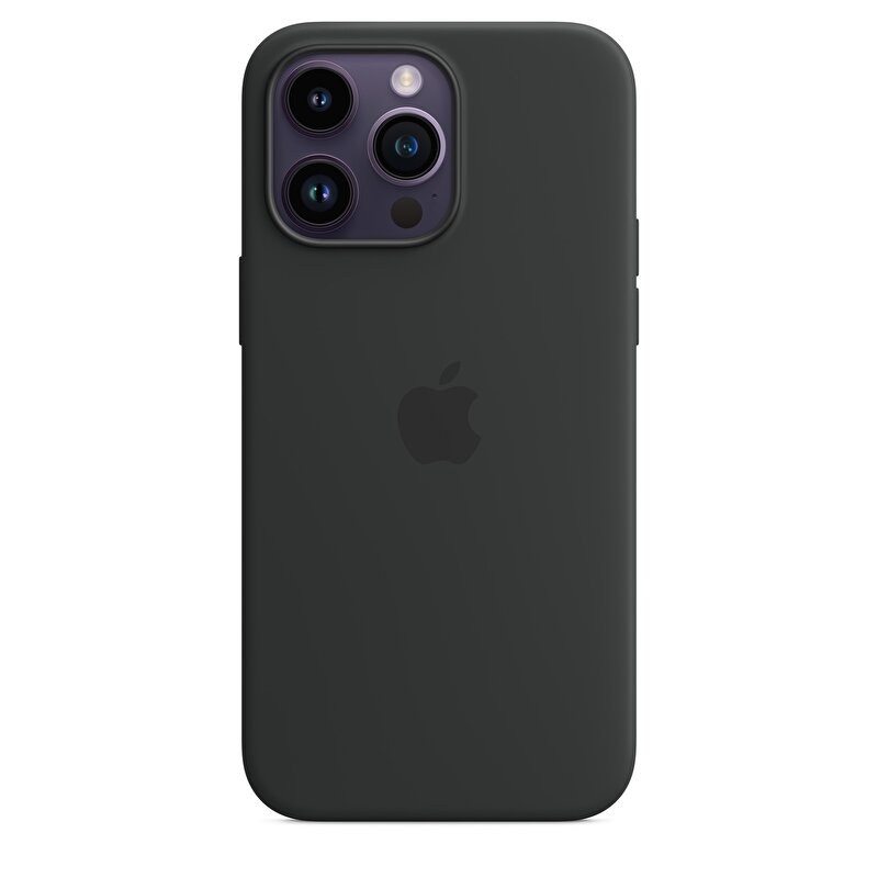 iPhone 14 Pro Max için MagSafe özellikli Silikon Kılıf - Gece Yarısı MPTP3ZM/A